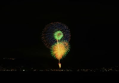 2022年7月28日の花火(葉山の花火大会)
