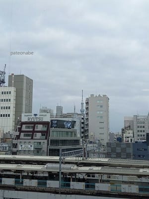 眺望は上野松坂屋から。