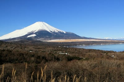 2月23日富士山の日　山中湖から