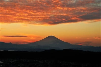 ◎ お気に入りの、写真　 🗻 富士山の夕景 🗻