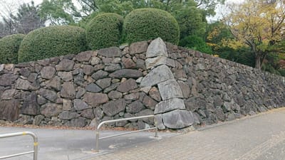 小倉城の忍者石垣
