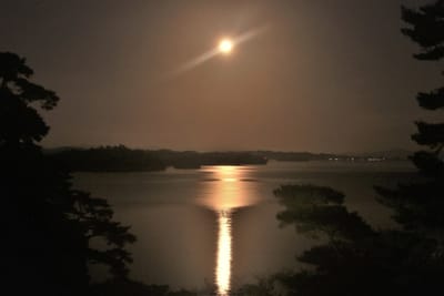 皆既月食・2021-11-19　　in 松島の晩秋