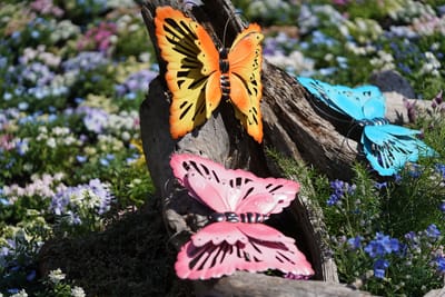 作り物の蝶