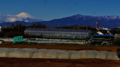 🗻 関東の富士見百景 🗻 横浜市、横根稲荷神社付近