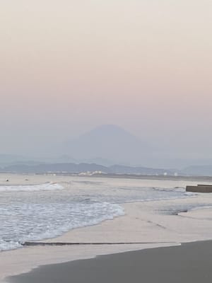 今朝の江ノ島