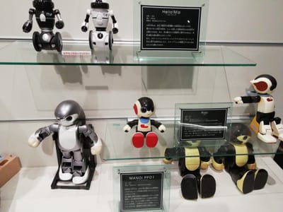 ロボット色々　　　福岡市科学館　　　　2021年4月8日