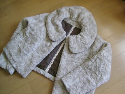 Handmade　リアルフェイクファーのジャケット
