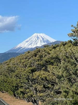 今日の富士山　1月18日