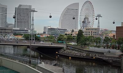 横浜ロープウェイ桜木町駅と運河パーク駅から空中散歩！