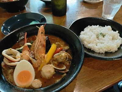 札幌   北カフェ  スープカレー