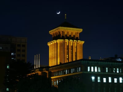 神奈川県庁本庁舎(キング)の夜景