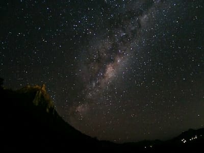 Mt. Manaia and Milky Way