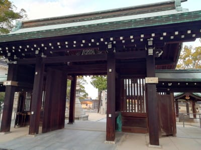 「住吉神社」　今治城② -4　 (しまなみ海道ウォーキングツアー２日目)    2022年11月７日