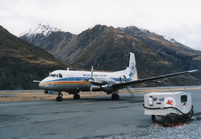ニュージーランド　マウントクック航空