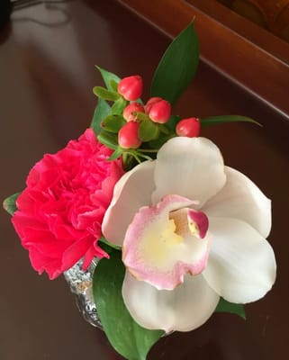 お花と食卓