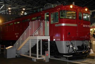 ED75形電気機関車 大宮鉄道博物館