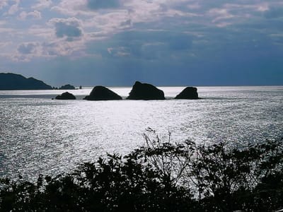 無人島(安室島)から神の浜へ  ５  (慶良間諸島５島巡りツアー３日目)   2023年１月29日