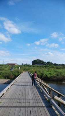 ②ロケ地の「島田橋」