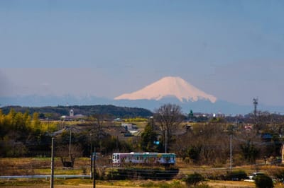 富士とローカル線