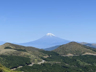 仁科峠からの富士山