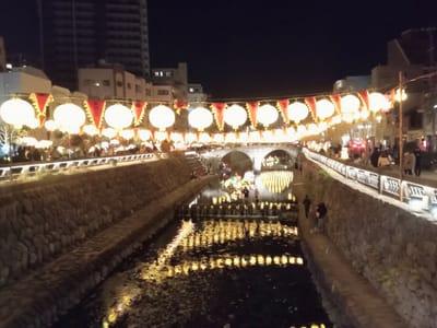 令和５年の長崎ランタンフェスティバル〜夜のめがね橋