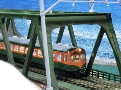 KATO複線トラス鉄橋を使ったジオラマを作るシリーズNO.12　湘南を駆け抜けた80系！