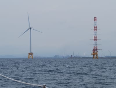 風力発電（２）洋上風力発電所と風況観測施設
