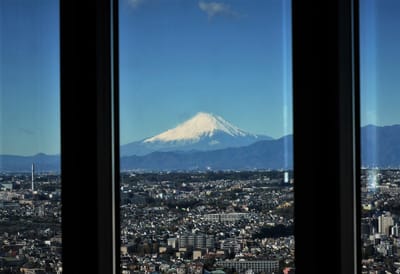 <完>　🗻「ザ・タワー横浜北沖」 展望台から見る富士山 !