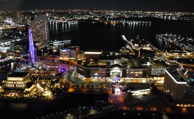 🗻「ザ・タワー横浜北沖」46階 展望台から見る夕景 ！
