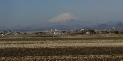 平塚市東豊田から見る富士山