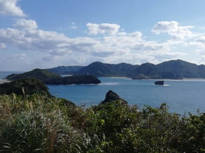 神の浜展望台 ３     座間味島  (慶良間諸島５島巡りツアー３日目)    2023年１月29日    