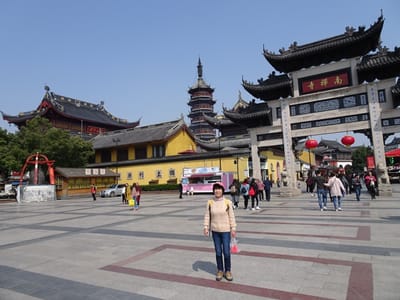 中国江南の旅、無錫、南禅寺