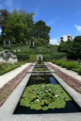 ポルト散歩　46　クリスタル宮廷園の睡蓮の池