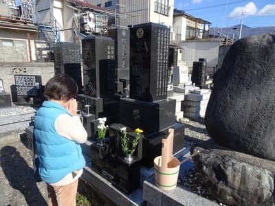 妻の故郷、私の第二の故郷、松本にて妻の両親、兄姉のお墓参り