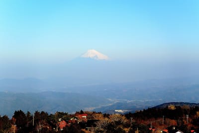 天城高原から見る富士