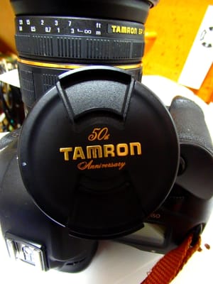 20年前に買ったタムロン50周年記念レンズ