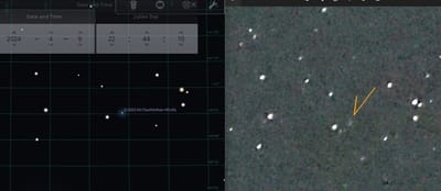 柴金山アトラス彗星