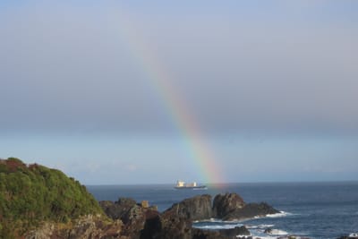 潮岬の虹