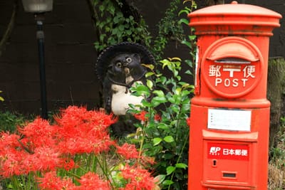 郵便ポストが赤いのも･･･