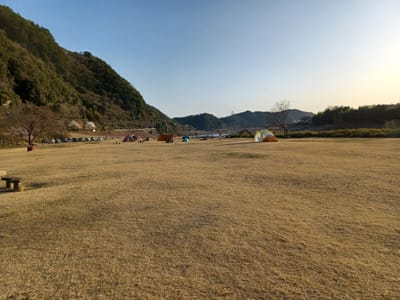 桃太郎神社のキャンプ場