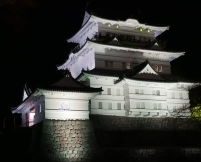小田原城の夜景