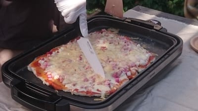 手作りピザ体験