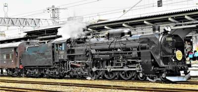 　　　　<蔵出し写真>  蒸気機関車 『C6120』