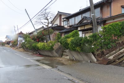 金沢市近郊の地震被害　②