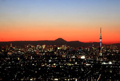 '19年 新年明けの富士山、東京スカイツリー、都心 おまけ2