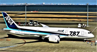      　　　　ANA 787-8 Dreamliner ドリームライナー