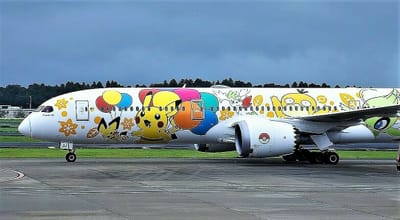 　✈ 　アジアやホノルルへ飛ぶ "ピカチュウ ジェット" 　　7年ぶりANAポケモン特別塗装機
