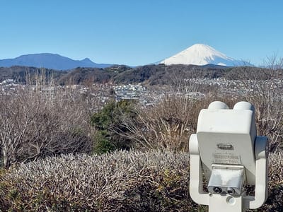 ＜完＞🗻　県立大磯城山公園：富士山の眺め、最高 !!　🗻