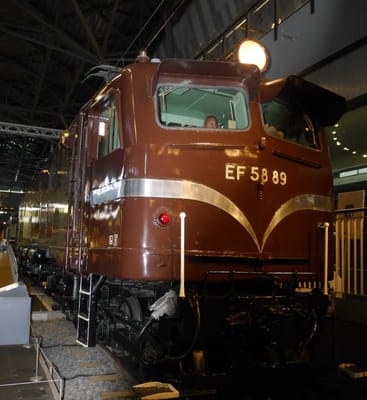 EF58形電気機関車 大宮鉄道博物館