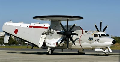 　　　<蔵出し写真>　 航空自衛隊　E-2C 早期警戒機